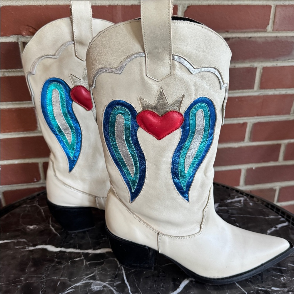TPK Leather Cowboy Boots